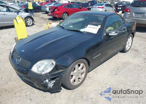 2001 Mercedes-Benz Slk 230 Kompressor z USA, uszkodzony, nr VIN WDBKK49F31F201616